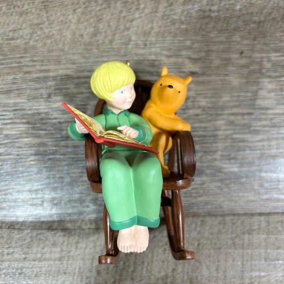 A Story For Pooh 2001 Hallmark Keepsake Christmas Ornament Christopher Robin #3 - Picture 7 of 9
